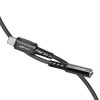 Acefast USB-C–3,5mm mini jack adapter C1-07 (Fekete)