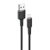 Acefast 1.2m USB-Lightning Kábel, MFi, 2.4A (C2-02-black)