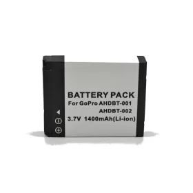   GoPro AHDBT-001/AHDBT-001 GoPro Hero 2 & 1 1400mAh Akciókamera Akkumulátor