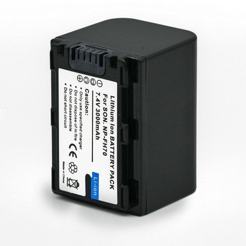 Sony NP-FH70/ FV70 akkumulátor 3000 mAh - Sony NPH50/ FH70/ FH100