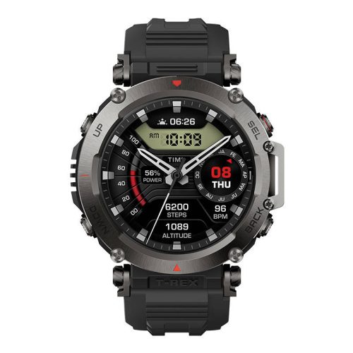 Amazfit T-Rex Ultra Okosóra -Smartwatch (fekete)