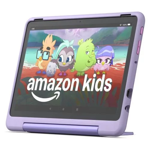Amazon Fire HD 10 gyerek PRO tablet (2023) 10.1", 3GB ROM 32GB RAM, Happy Day (lila)