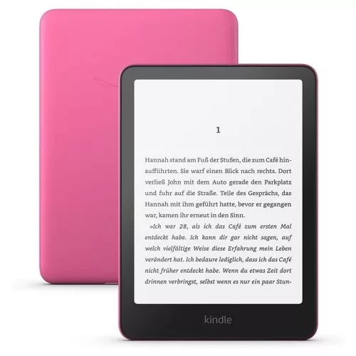 Amazon Kindle Paperwhite 2024, 7" (12th Gen) e-könyv olvasó – Ads 16GB (rózsaszín)