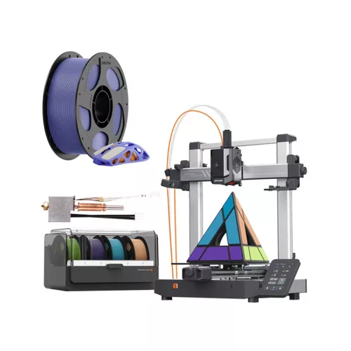 Drukarka 3D Anycubic Kobra 3 V2 Combo 3D nyomtató + hotend/olvasztófej + filament tekercs