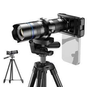   Apexel 20-40X Zoom Telefotó objektív Kit - Mobil, Smartphone Zoom lencse Kit