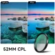 APEXEL APL-52CPL 52mm CPL polarszuro univerzalis klippel