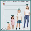 Apexel 3in1 150cm Bluetooth Okostelefon Selfie-bot & Állvány-Tripod