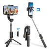 Apexel Okostelefon Stabilizáló Gimbal & Selfie bot / Monopod / Tripod - D6 Bluetooth Távirá