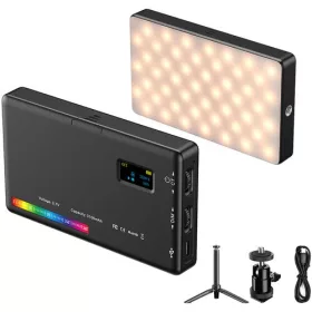 Apexel FL07 RGB LED Fénypanel Vlogging Kit -2500K – 9000K