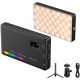 Apexel FL07 RGB LED Fénypanel Vlogging Kit -2500K – 9000K