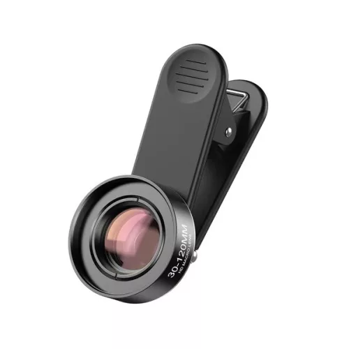Apexel 30-120mm HD makró lencse univerzális telefon-klippel