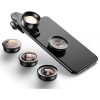 Apexel 5in1 Macro/ Wide-Angle/ Telefotó/ Fisheye Mobil Objektív Kit -Okostelefon Smartphone 5in1 Lens Kit (HB5 2.0)