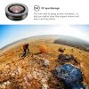 Apexel 5in1 Macro/ Wide-Angle/ Telefotó/ Fisheye Mobil Objektív Kit -Okostelefon Smartphone 5in1 Lens Kit (HB5 2.0)