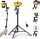 Apexel 3in1 177cm Bluetooth Okostelefon Selfie-bot & Állvány-Tripod