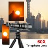 Apexel 60X Telefotó objektív - Mobil, Smartphone Zoom lencse