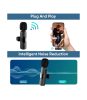 Apexel K9 2.4GHz USB-C Vezeték nélküli Mikrofon Kit (USB-C / PC-Android csatlakozóval) | 2+1