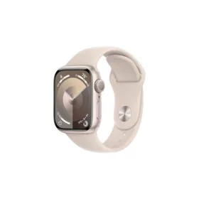   Apple Watch Series 9 GPS 41mm Sport Óra - Bézs - S/M (MR8T3)