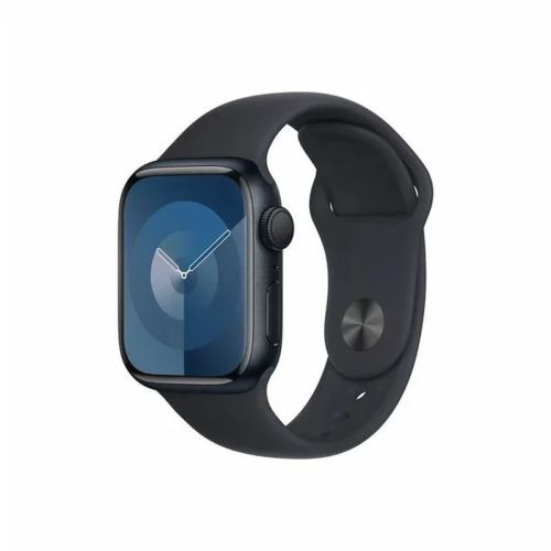 Apple Watch Series 9 GPS 41mm Sport Óra - Fekete - S/M (MR8W3)