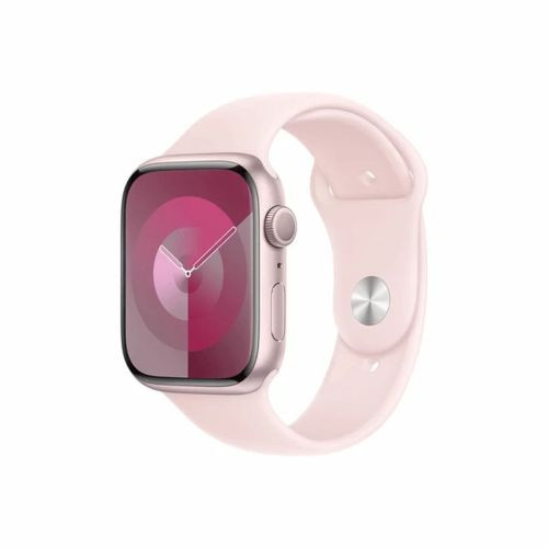 Apple Watch Series 9 GPS 45mm Sport Óra - Rózsaszín - M/L (MR9H3)