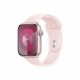 Apple Watch Series 9 GPS 45mm Sport Óra - Rózsaszín - M/L (MR9H3)