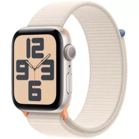 Apple Watch SE (2023) GPS 40mm Sport Óra - Fehér (MR9W3)