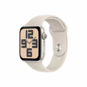   Apple Watch SE (2023) GPS 44mm Alu tok, Sport szíj M/L (csillagfény)