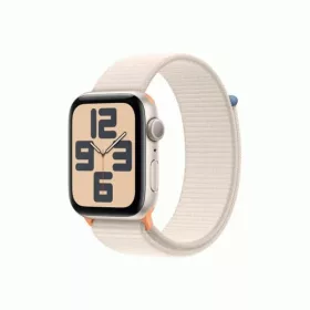 Apple Watch SE (2023) GPS 44mm Sport Óra - Fehér (MRE63)