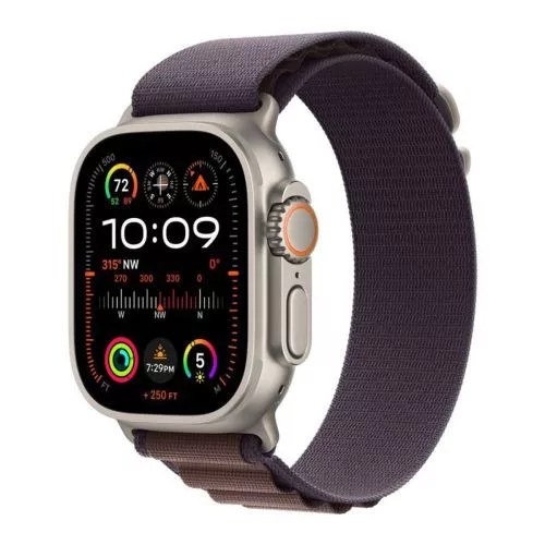 Apple Watch Ultra 2 GPS + Cellular 49mm tok – Alpine szíj Small (titán)