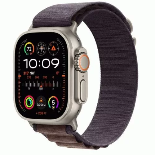Apple Watch Ultra 2 GPS + Cellular 49mm tok – Alpine szíj Medium (titán)