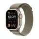 Apple Watch Ultra 2 GPS + Cellular 49mm tok – Olive Alpine szíj Large (titán)