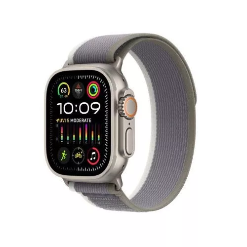 Apple Watch Ultra 2 GPS + Cellular 49mm tok – Trail szíj M/L (titán)