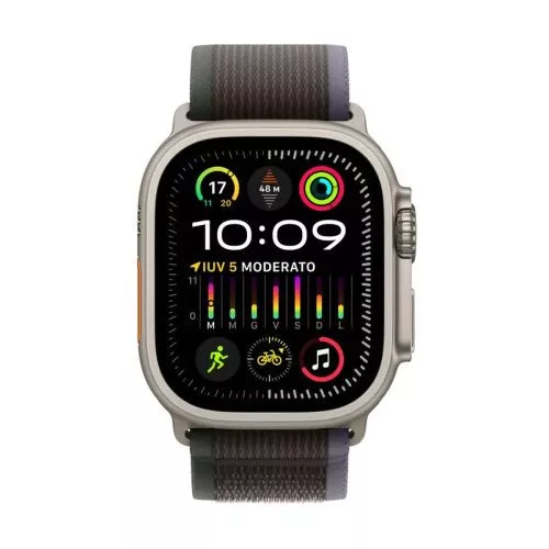 Apple Watch Ultra 2 GPS + Cellular 49mm tok – Trail szíj M/L (titán)