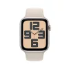 Apple Watch SE GPS + Cellular 44mm Alu tok, Sport szíj S/M (csillagfény)