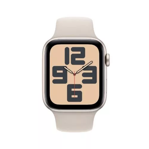 Apple Watch SE GPS + Cellular 44mm Alu tok, Sport szíj S/M (csillagfény)