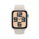 Apple Watch SE GPS + Cellular 44mm Alu tok, Sport szíj S/M (csillagfény)