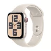 Apple Watch SE GPS + Cellular 44mm Alu tok, Sport szíj S/M (csillagfény)
