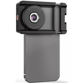   Apexel 100X Mikroszkóp objektív + LED - Mobil, Smartphone Microscope nagyító lencse Telefon-tartóval