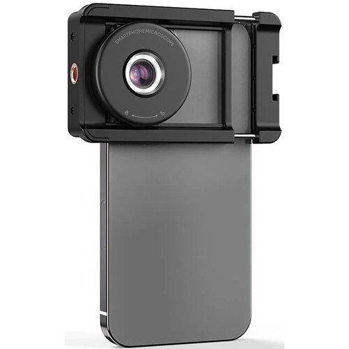 Apexel 100X Mikroszkóp objektív + LED - Mobil, Smartphone Microscope nagyító lencse Telefon-tartóval