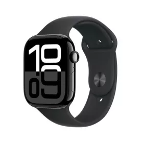   Apple Watch sorozat 10 GPS 42mm Alu tok, Sport szíj M/L (fekete)