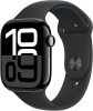Apple Watch Series 10 GPS 42mm Sport Óra - Fekete - M/L (MWWF3)