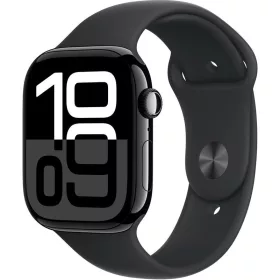   Apple Watch Series 10 GPS 42mm Sport Óra - Fekete - M/L (MWWF3)