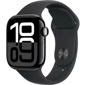 Apple Watch Series 10 GPS 42mm Sport Óra - Fekete (MWWG3)