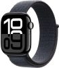 Apple Watch Series 10 GPS 42mm Sport Óra - Fekete (MWWG3)