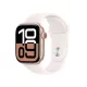 Apple Watch sorozat 10 GPS 42mm Alu tok, Light Blush Sport szíj M/L (rozéarany)