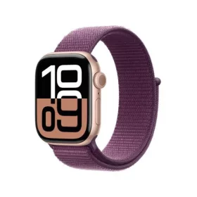   Apple Watch sorozat 10 GPS 42mm Alu tok, Plum Sport szíj S/M (rozéarany)