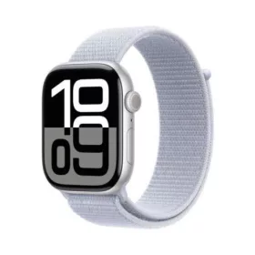   Apple Watch sorozat 10 GPS 46mm Alu tok, Cloud Sport szíj (ezüst)