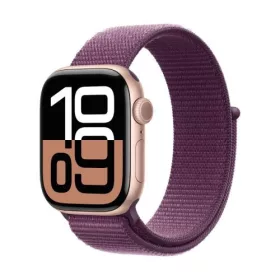   Apple Watch sorozat 10 GPS 46mm Alu tok, Plum Sport szíj (rozéarany)