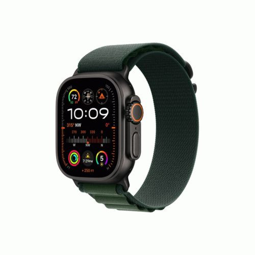Apple Watch Ultra 2 LTE 49mm Sport Óra - Titán Fekete (MX4T3)