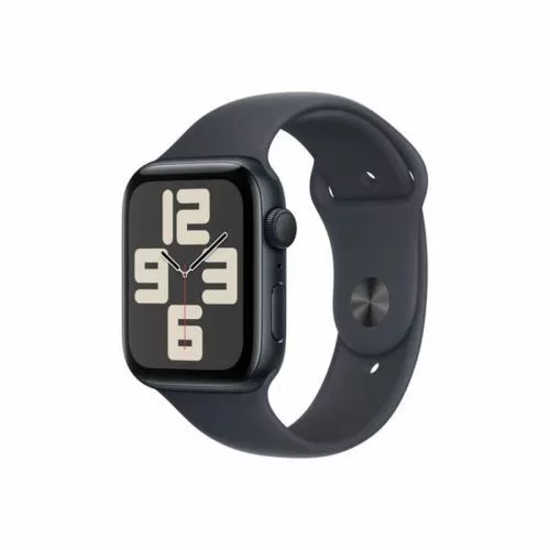 Apple Watch SE (2024) GPS 40mm Alu tok, Sport szíj S/M (éjfekete)
