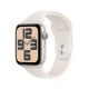 Apple Watch SE (2024) GPS 44mm Alu tok, Starlightt Sport szíj M/L (csillagfény)